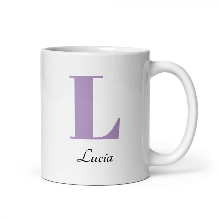 Taza de regalo con el nombre Lucía