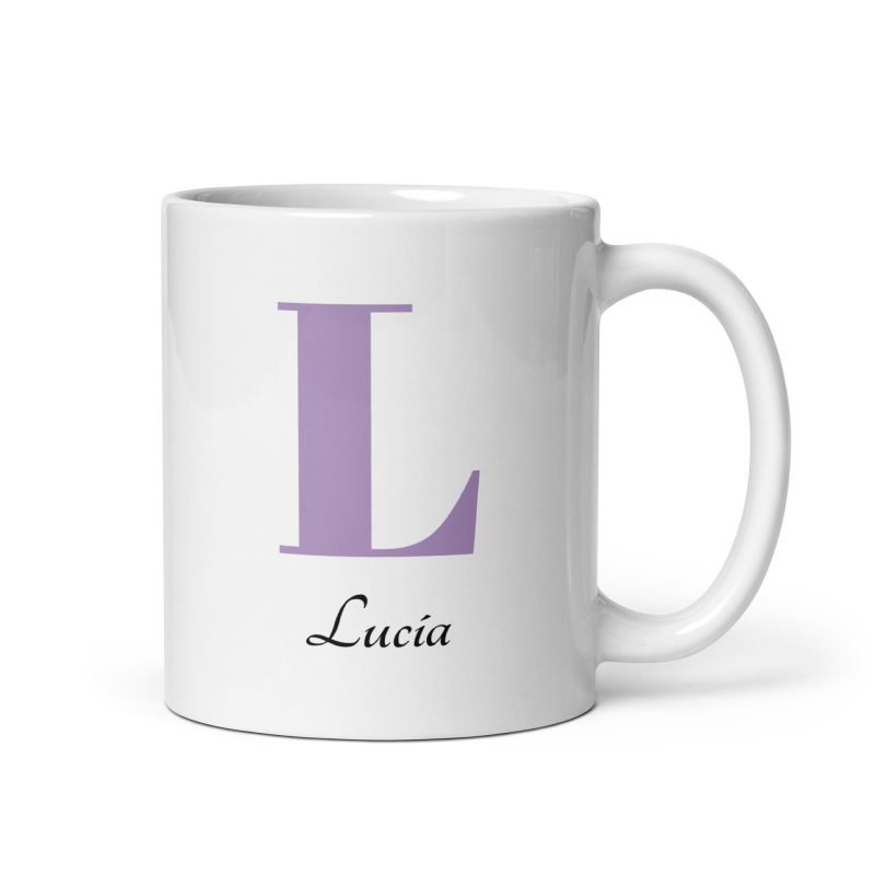 Taza de regalo con el nombre Lucía