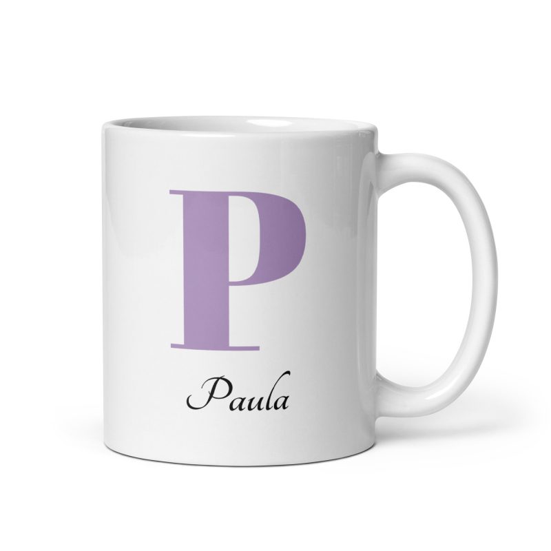 Taza con el nombre Paula, ideal para regalos
