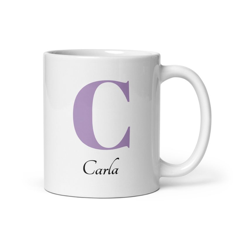 Taza con el nombre Carla, ideal para regalos