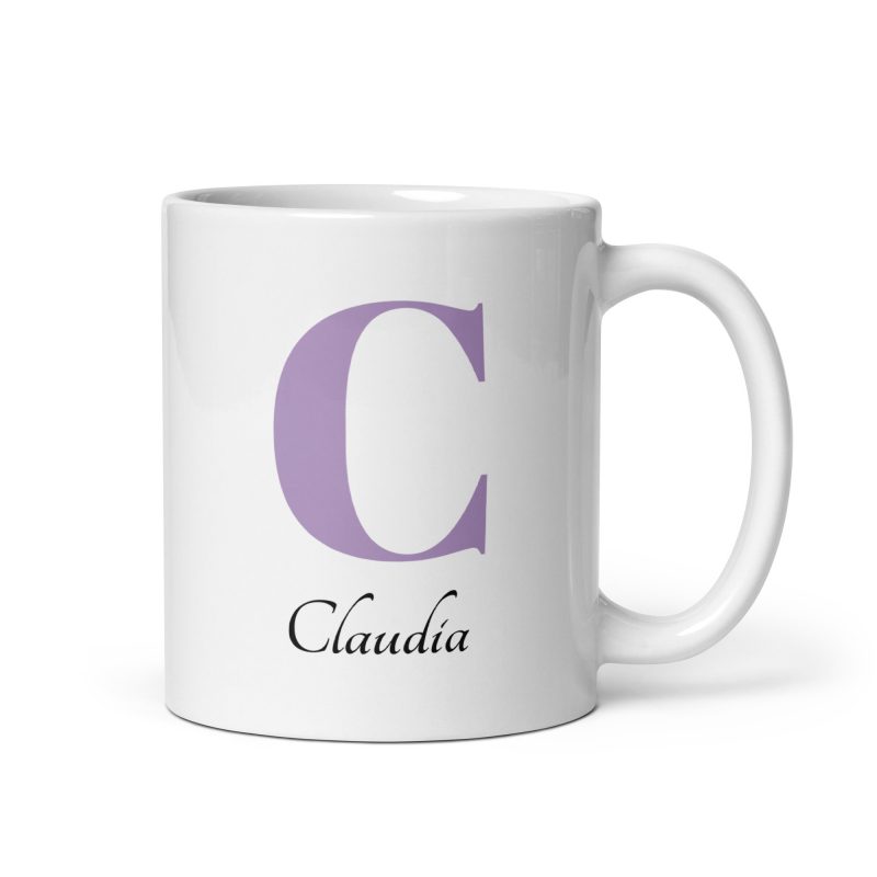 Taza con el nombre Claudia - un regalo especial