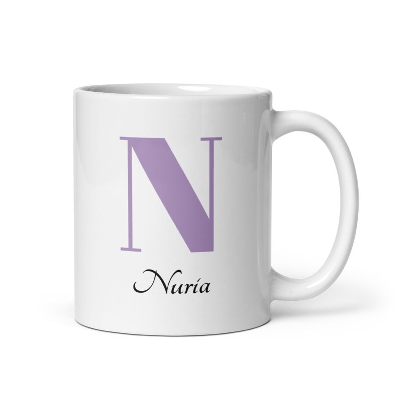 Taza de regalo con el nombre Nuria