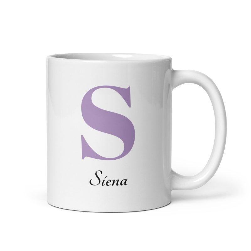 taza de regalo con el nombre Siena