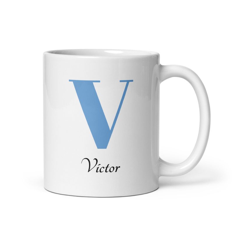 Taza con el nombre Víctor, un regalo especial