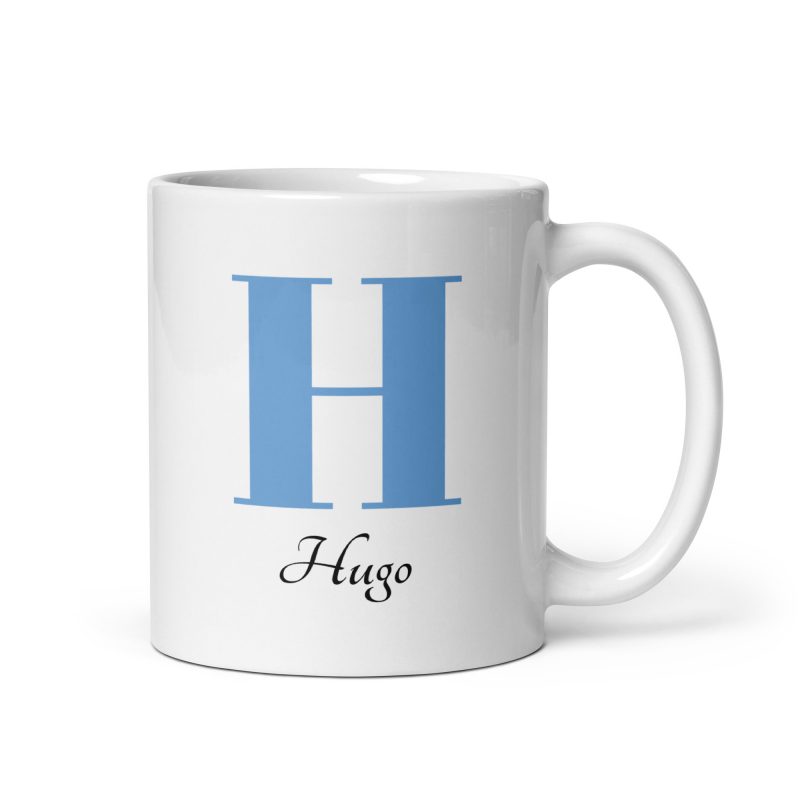 Taza con el nombre Hugo, regalo original