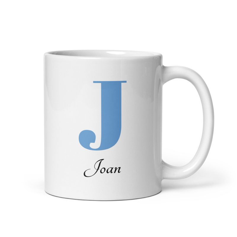 Taza con el nombre Joan, un regalo original