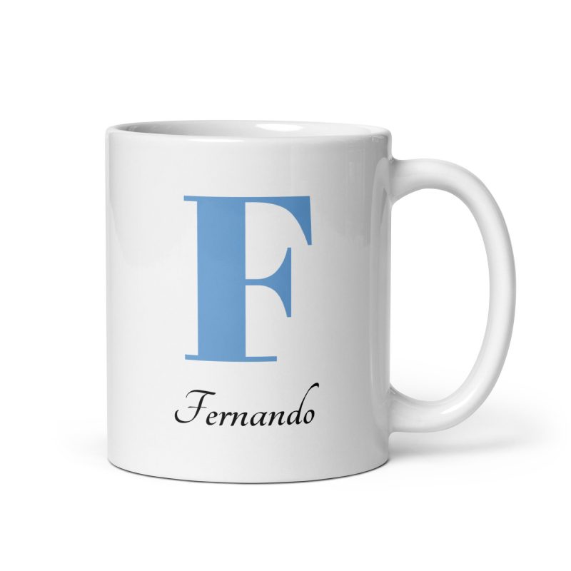 Taza con nombre Fernando, un regalo bonito