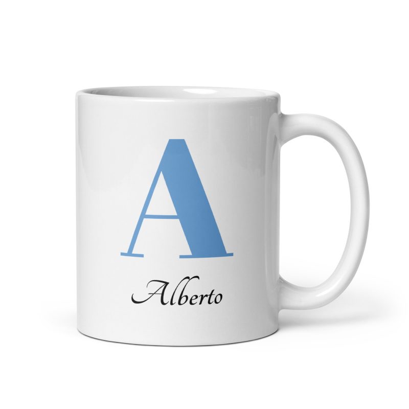 Taza de regalo con el nombre Alberto