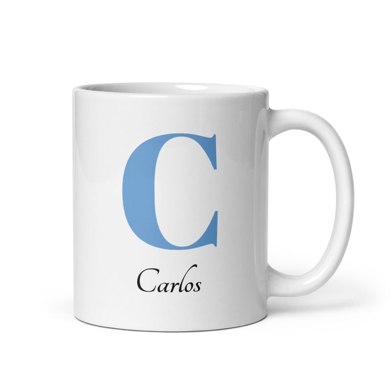 Taza con el nombre Carlos, regalo original