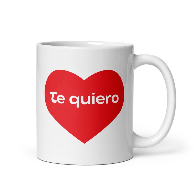 Taza te quiero, regalo de San Valentín