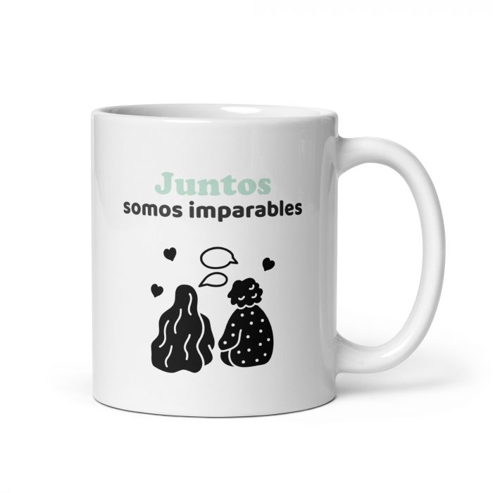 Taza de regalo bonita juntos somos imparables
