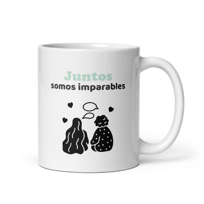 Taza de regalo bonita juntos somos imparables