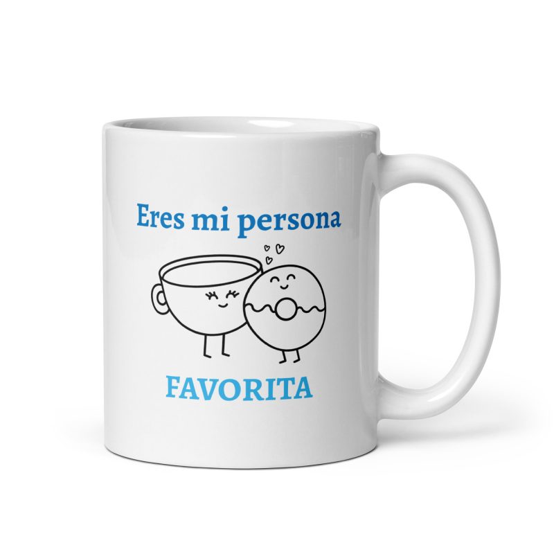 Taza de regalo bonita eres mi persona favorita