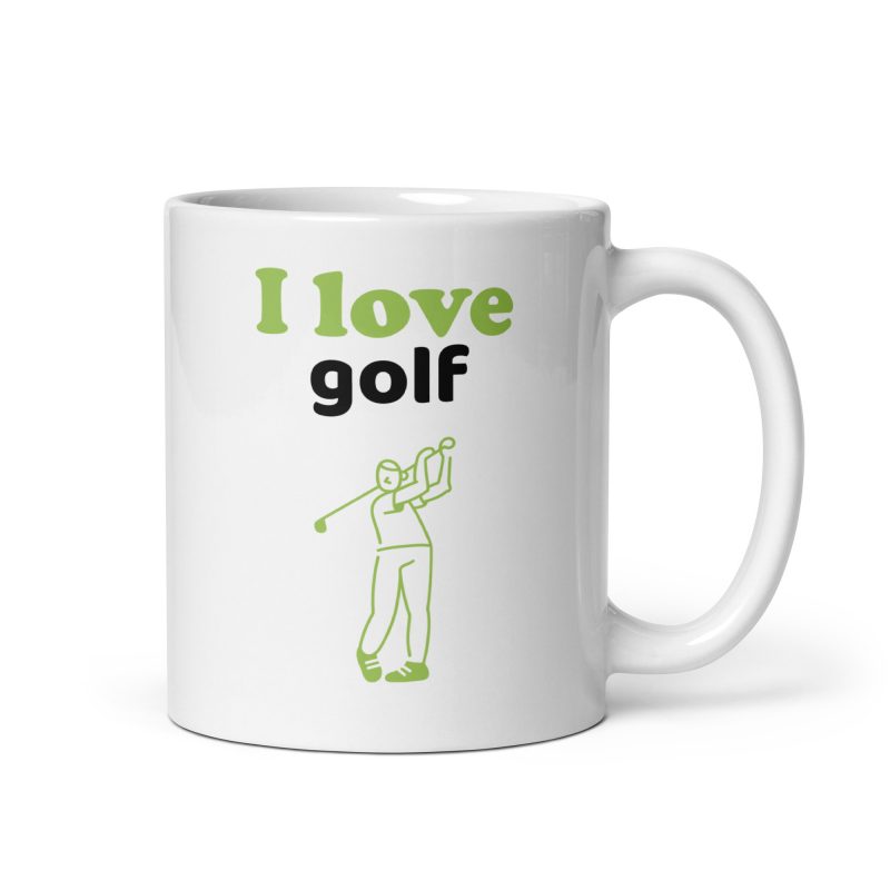 Taza de regalo para jugadores de golf