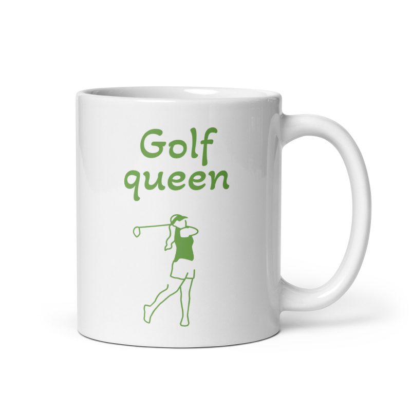 Taza de regalo golf queen