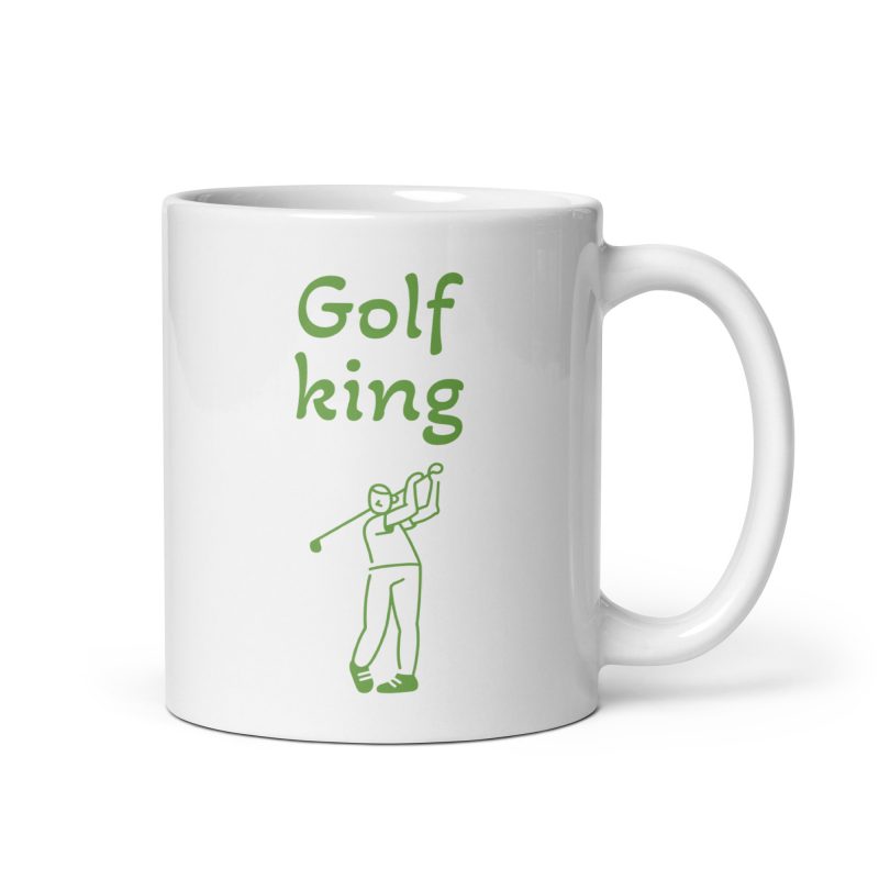 Taza de regalo golf king