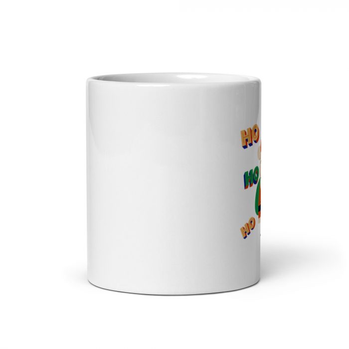 Taza Navideña con Diseño de Papá Noel – Ho Ho Ho - Imagen 3