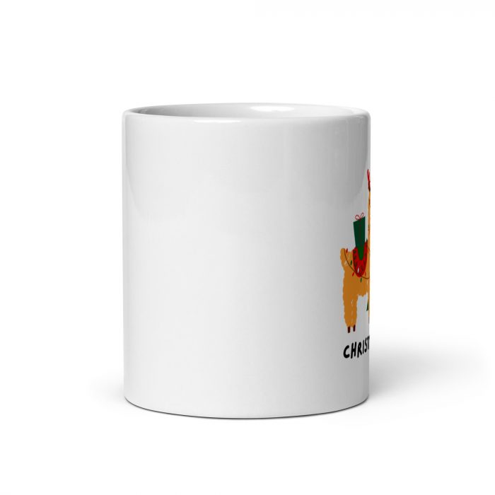 Taza Divertida de Navidad con Llama – Ideal para Regalo - Imagen 3
