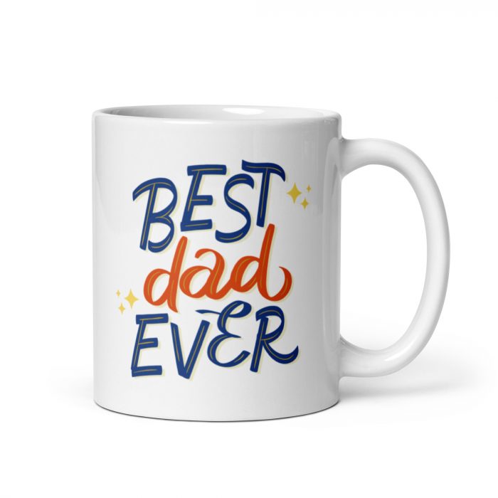 Taza con el mensaje best dad ever, ideal para regalar