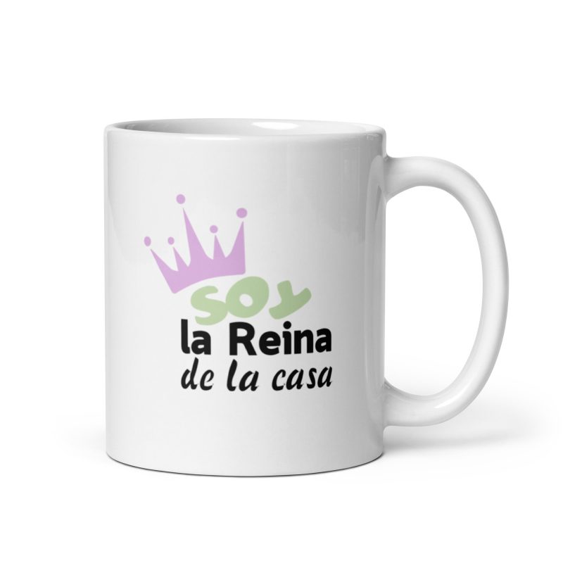 Taza soy la reina de la casa, regalo día de la madre