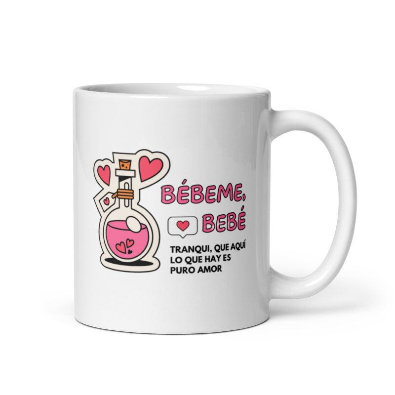 Taza bonita bébeme, bebé. Regalo bonito y divertido