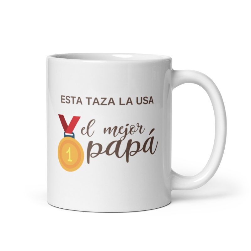 Taza para el mejor papá, ideal para regalos del día del padre