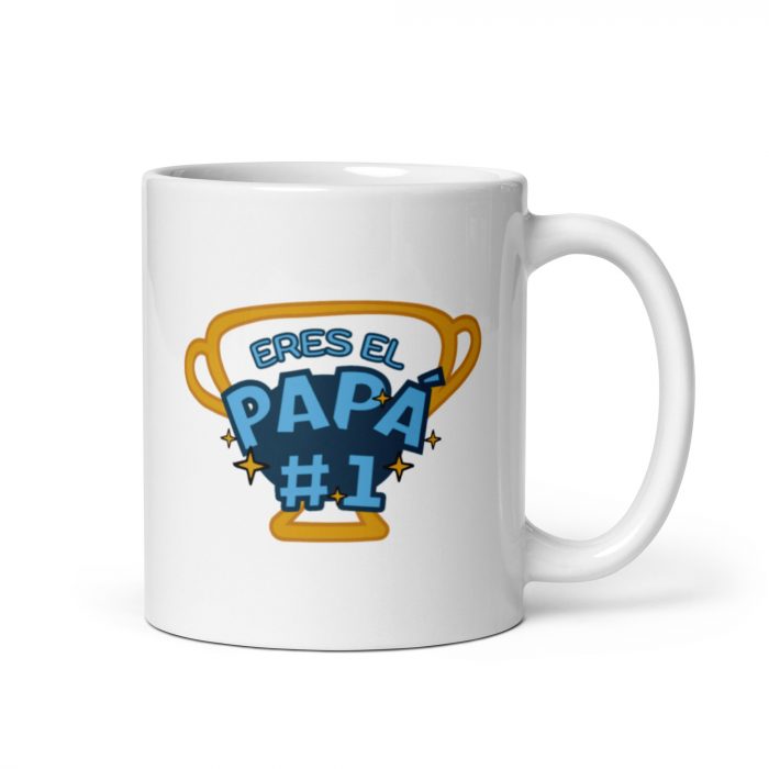 Taza eres el papá número uno, regalo original día del padre