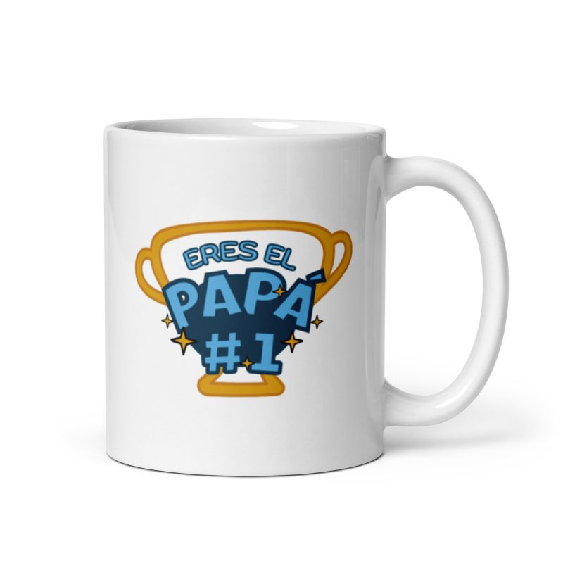 Taza eres el papá número uno, regalo original día del padre