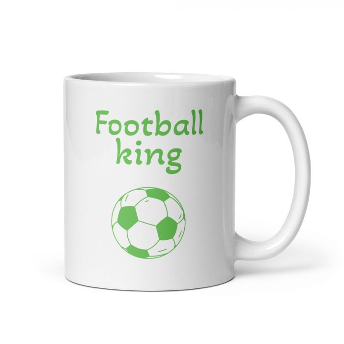 Taza football king, regalo para jugadores de fútbol