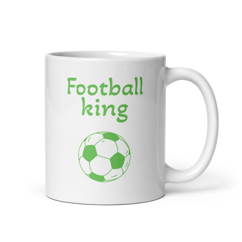 Taza football king, regalo para jugadores de fútbol