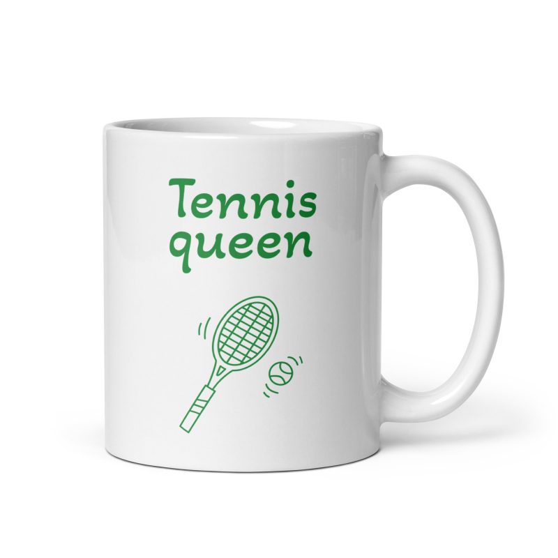 Taza tennis queen, regalo ideal para amantes del tenis