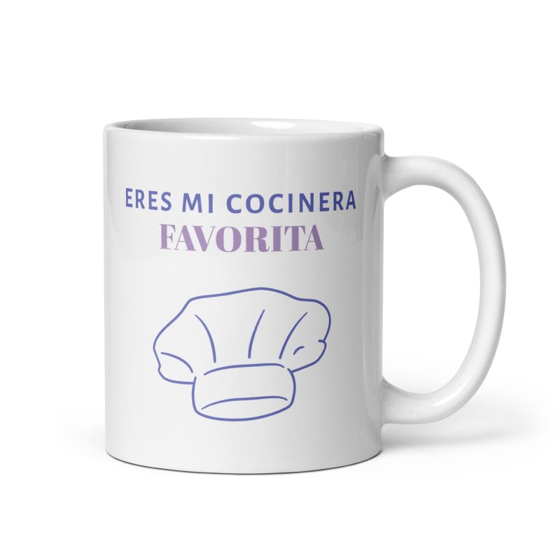 Taza eres mi cocinera favorita, regalo para cocineras