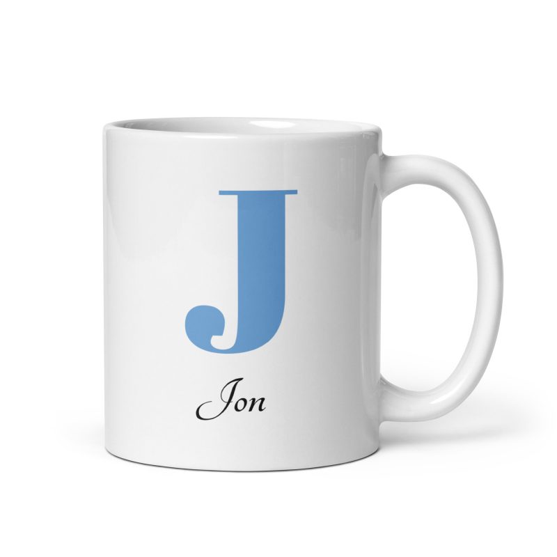 Taza con el nombre Jon, un regalo original