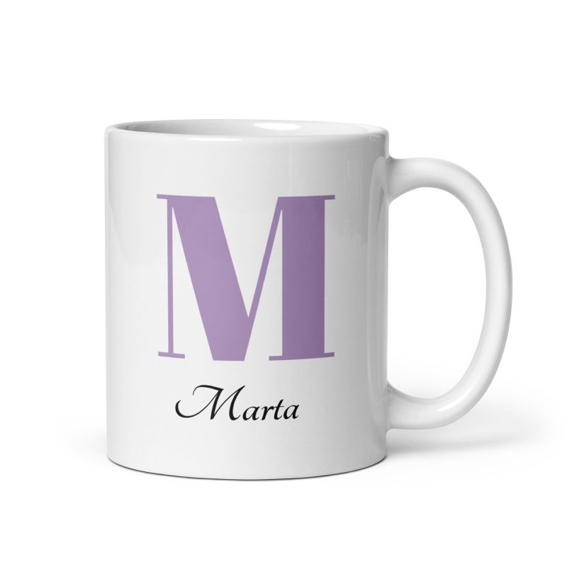Taza de regalo con el nombre Marta