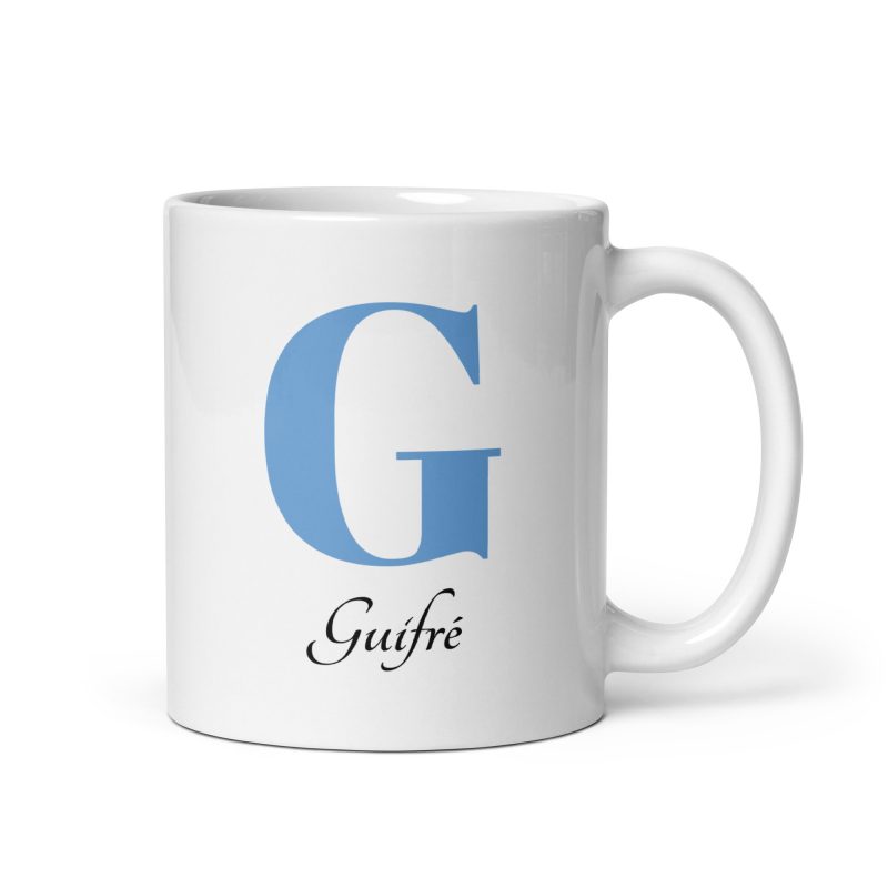 Taza de regalo con nombre Guifré