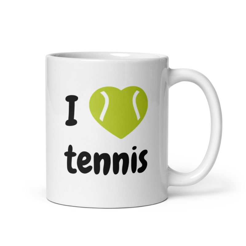 Taza para amantes del tenis
