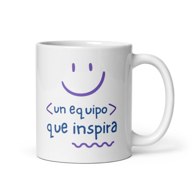 Taza de regalo un equipo que inspira