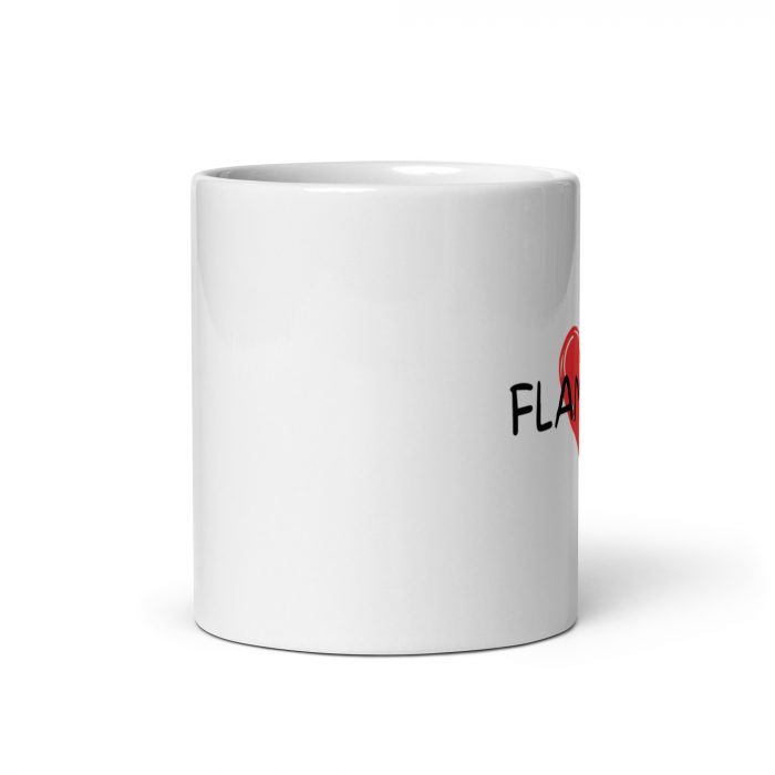 Taza Corazón Flamenco ☕💃 – Diseño Único - Imagen 3