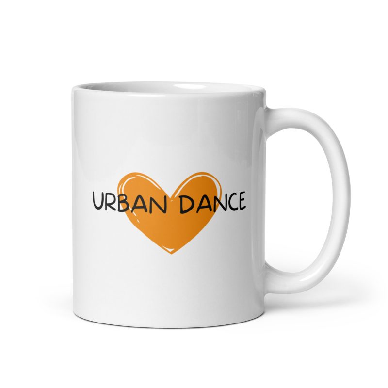 Taza regalo corazón urban dance