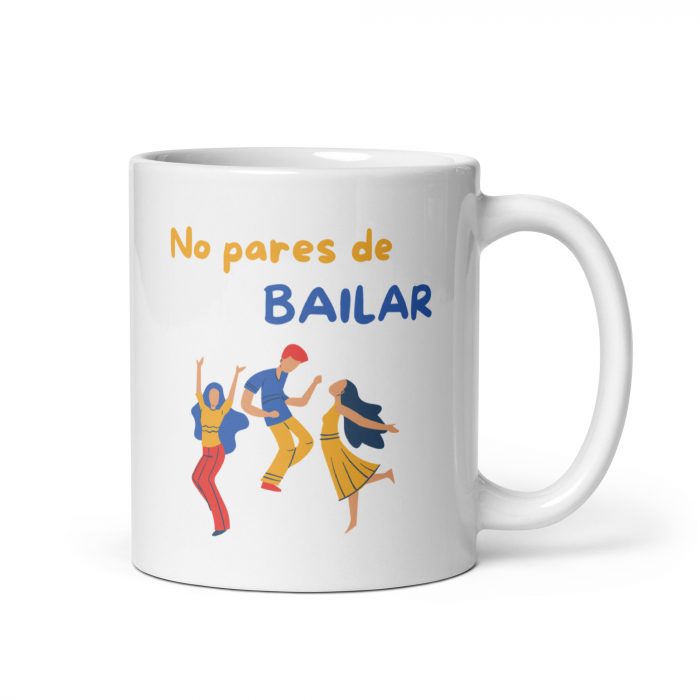 Taza no pares de bailar, regalo para entusiastas de baile