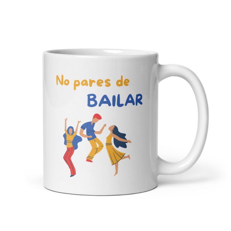 Taza no pares de bailar, regalo para entusiastas de baile