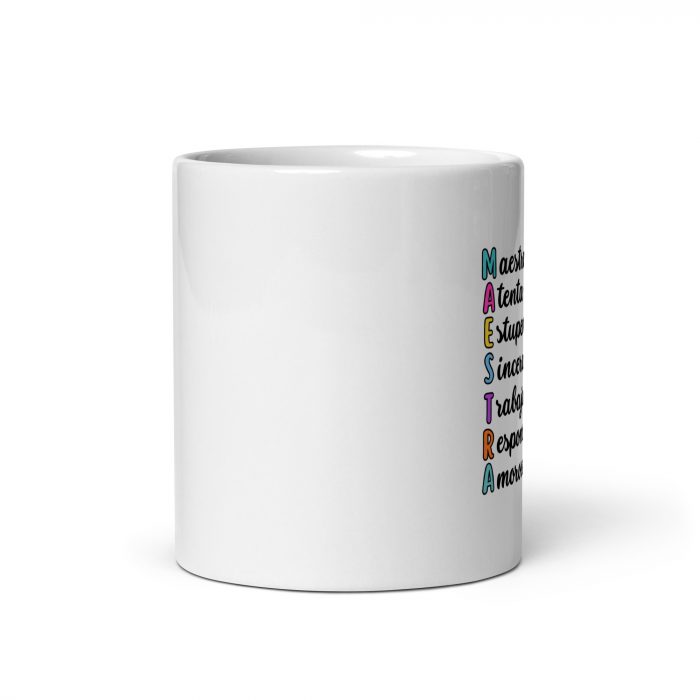 Taza para maestra con mensaje bonito | Regalo fin de curso con envío gratis - Imagen 3