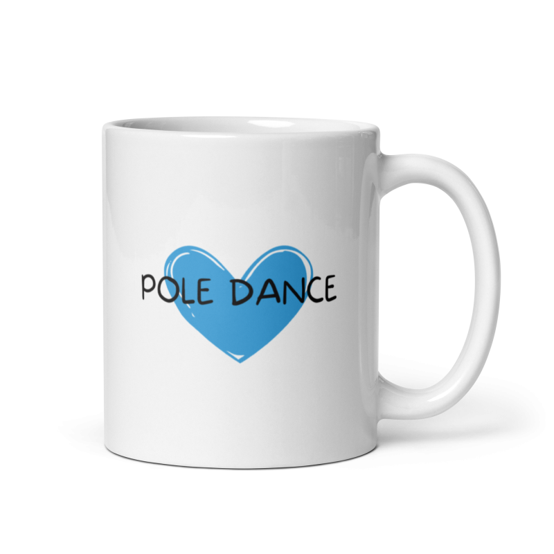 Taza regalo corazón pole dance
