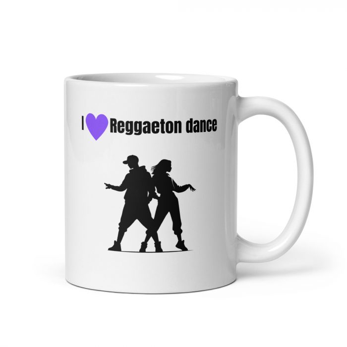 Taza regalo I love Reggaeton dance, ideal para fans del baile