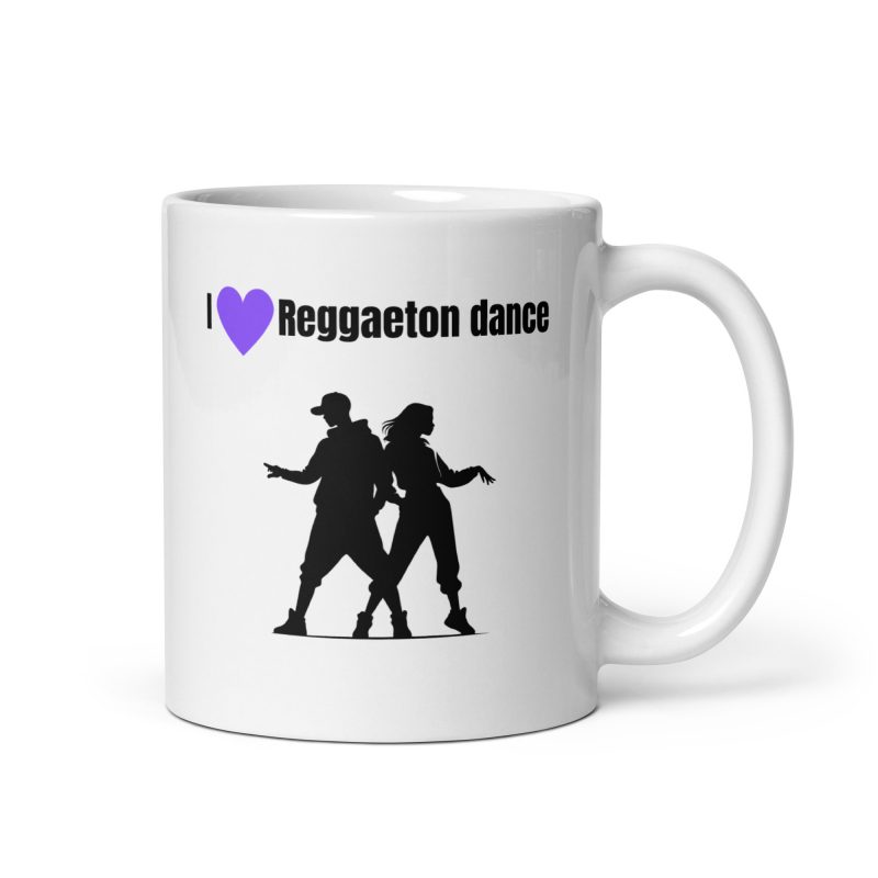 Taza regalo I love Reggaeton dance, ideal para fans del baile