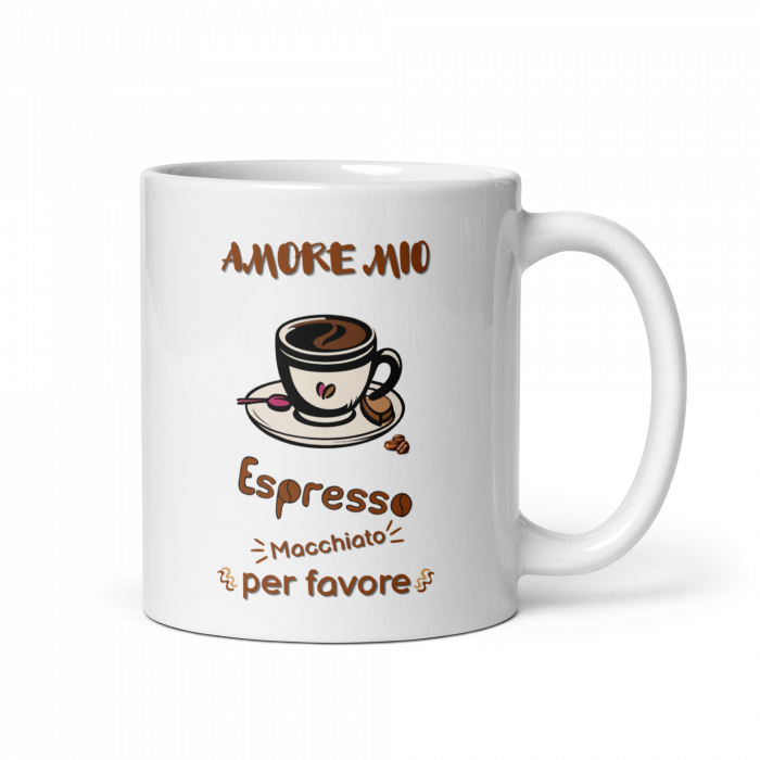 Taza Espresso Macchiato – Taza divertida para amantes del café | Envío gratis