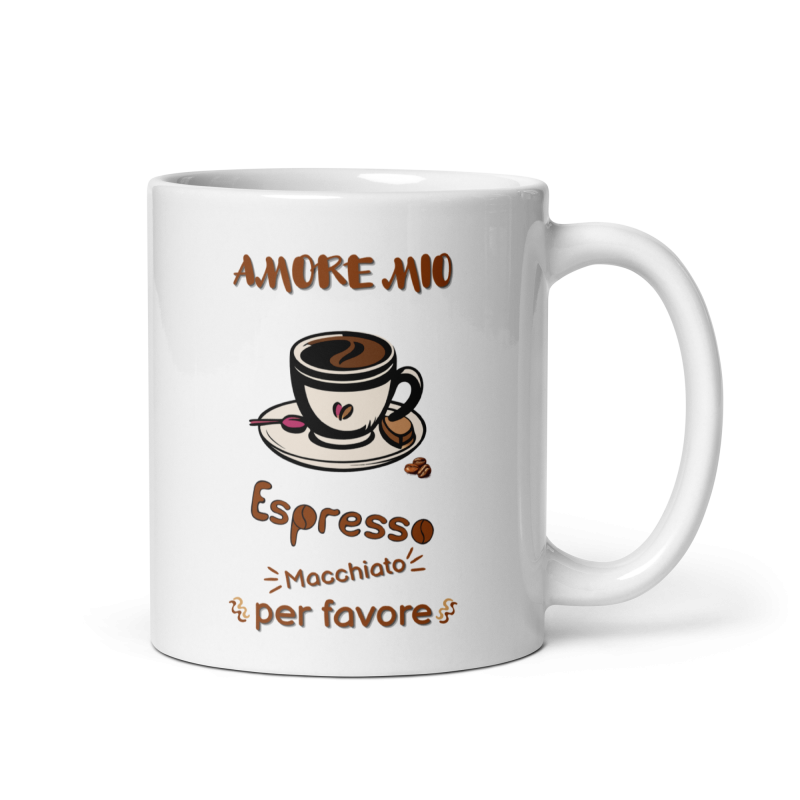 Taza Espresso Macchiato – Taza divertida para amantes del café | Envío gratis