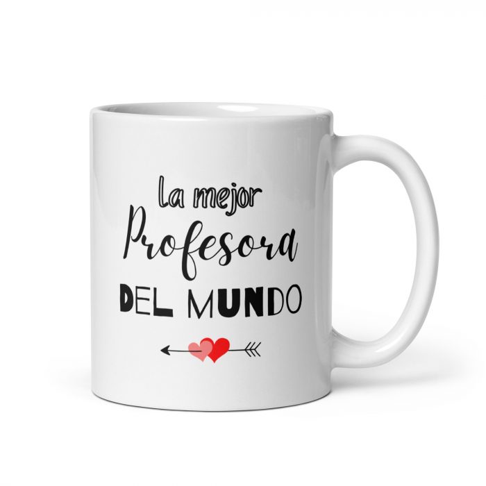 Taza regalo para la mejor profesora del mundo