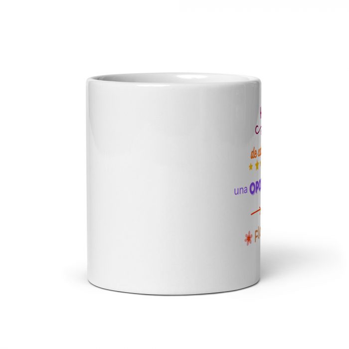 Taza Motivadora "Oportunidad para Florecer" | Regalo Original e Inspirador - Imagen 3