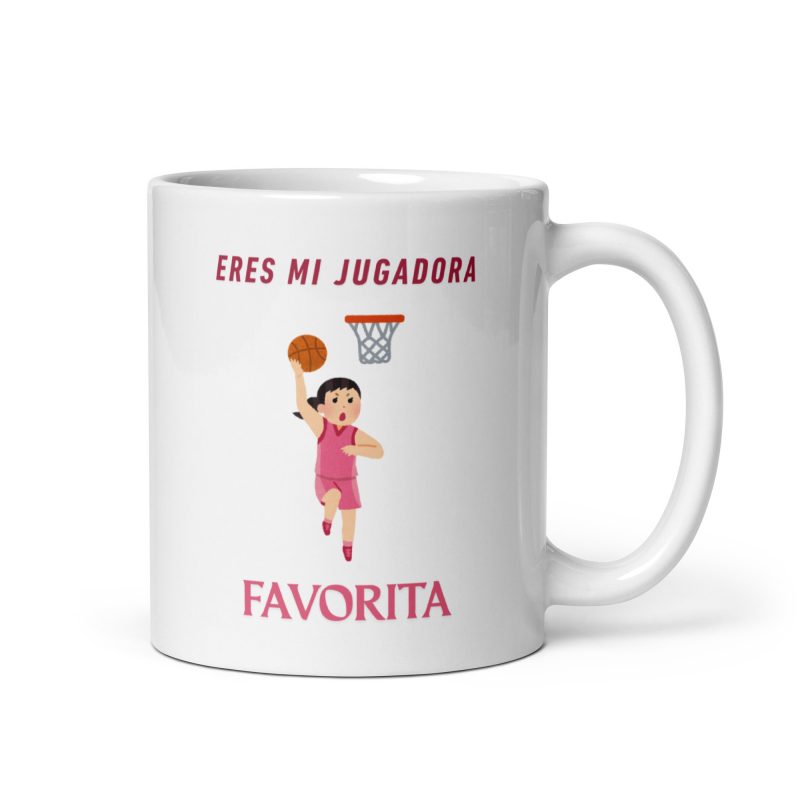 Taza de baloncesto eres mi jugadora favorita